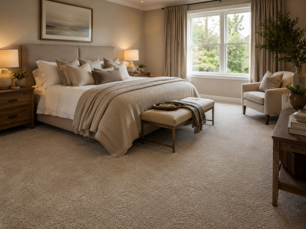 mobile carpet showroom and installation
