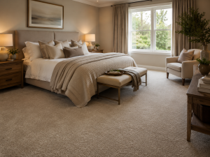 mobile carpet showroom and installation